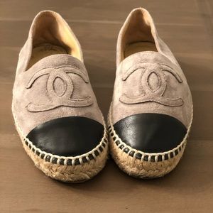 Chanel Suede Espadrilles